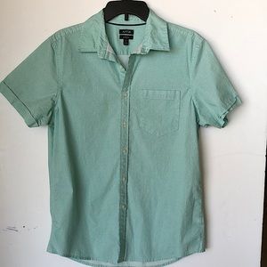 Men’s Short Sleeve Button Down, M